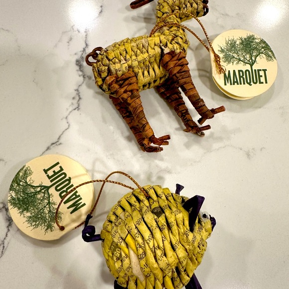 NWT Marquet Fair Trade Ornaments - Picture 7 of 8